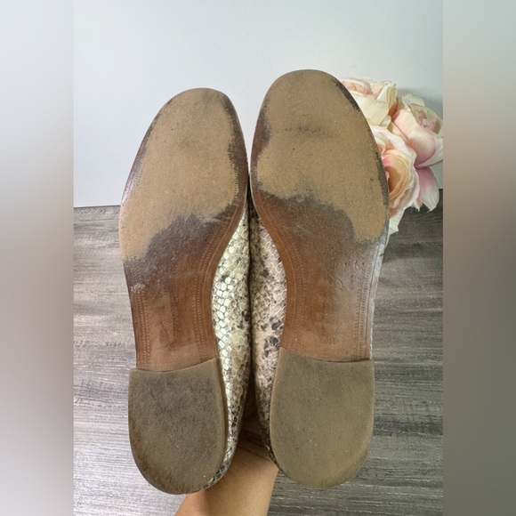 Sam Edelman LIOR Snakeskin Prinr Loafers Womens size 6.5 $120 - Picture 10 of 10